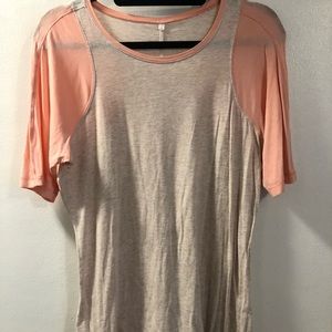 Lululemon workout shirt 1/2 sleeve